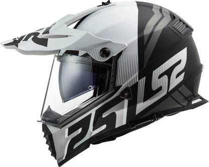 LS2 MX436 PIONEER EVO EVOLVE MATT WHITE BLACK