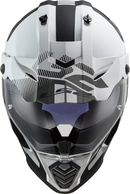 LS2 MX436 PIONEER EVO EVOLVE MATT WHITE BLACK