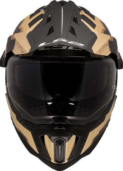 LS2 MX701 CARBON EXPLORER TRICK SAND