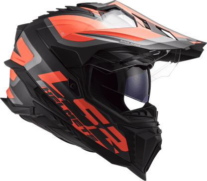 MX701 EXPLORER ALTER MATT BLACK FL.ORANGE