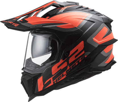 MX701 EXPLORER ALTER MATT BLACK FL.ORANGE