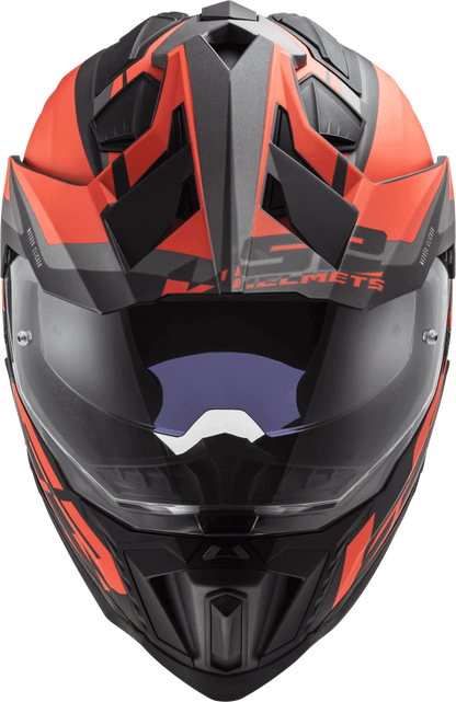 MX701 EXPLORER ALTER MATT BLACK FL.ORANGE