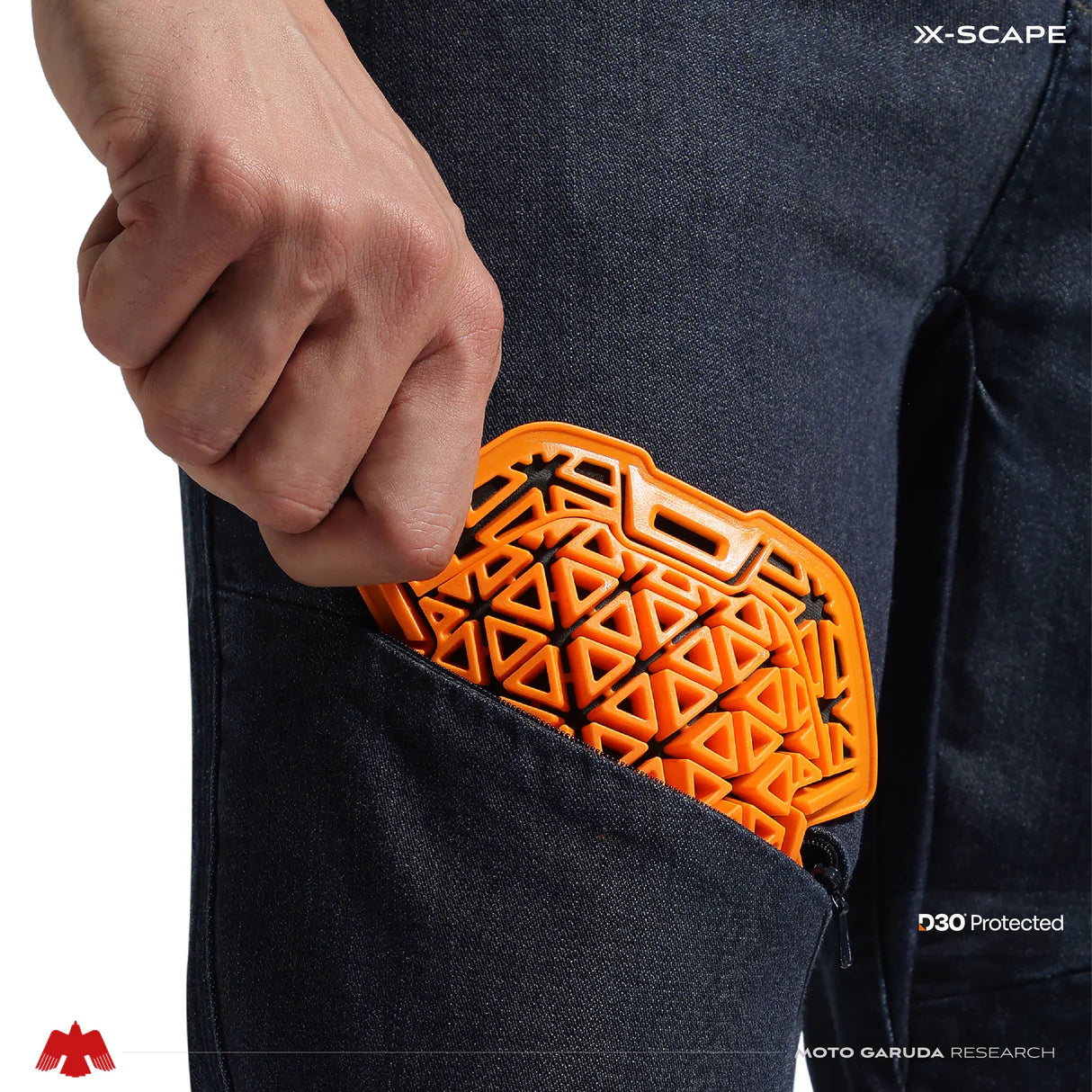 MOTO GARUDA X-SCAPE DENIM - INDIGO BLUE