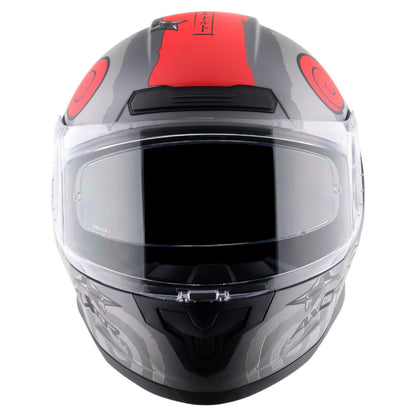 AXOR SABER NARUTO HELMET DULL BLACK ORANGE