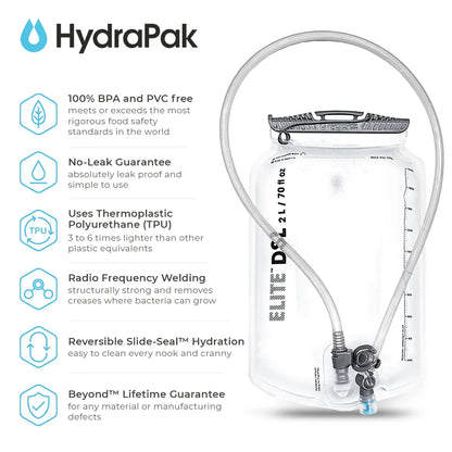 MARINE NEO HYDRATION PACK WITH INCL. HYDRAPAK 2L BLADDER BLUE