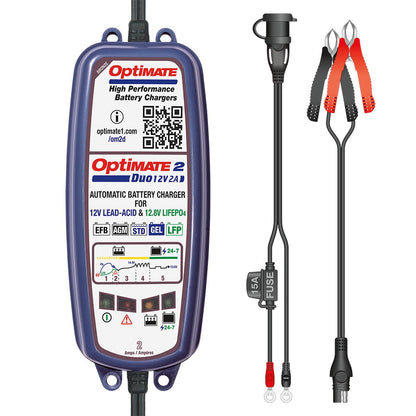 OPTIMATE 2 DUO BATTERY CHARGER