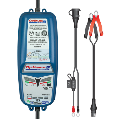 OPTIMATE 5 START/STOP BATTERY CHARGER