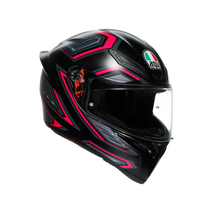 AGV K1 S SLING MATT BLACK/PINK DOT(E2206)