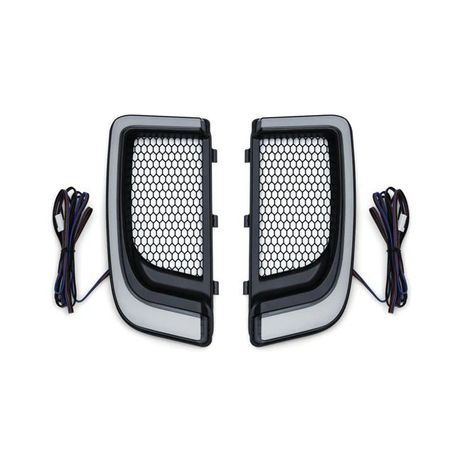 FAIRING LOWER GRILLS LIGHT (FITS HARLEY TOURING 2014–2022)