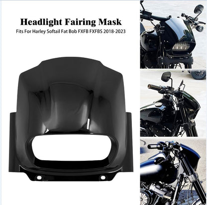 FATBOB HEADLIGHT FAIRING KIT FOR HARLEY-DAVIDSON SOFTAIL FXFBS 2018-2025
