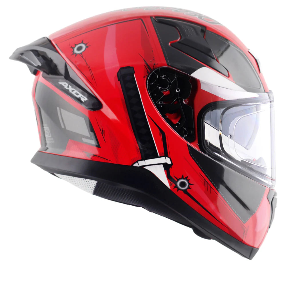 AXOR APEX MARVEL DEADPOOL HELMET RED BLACK