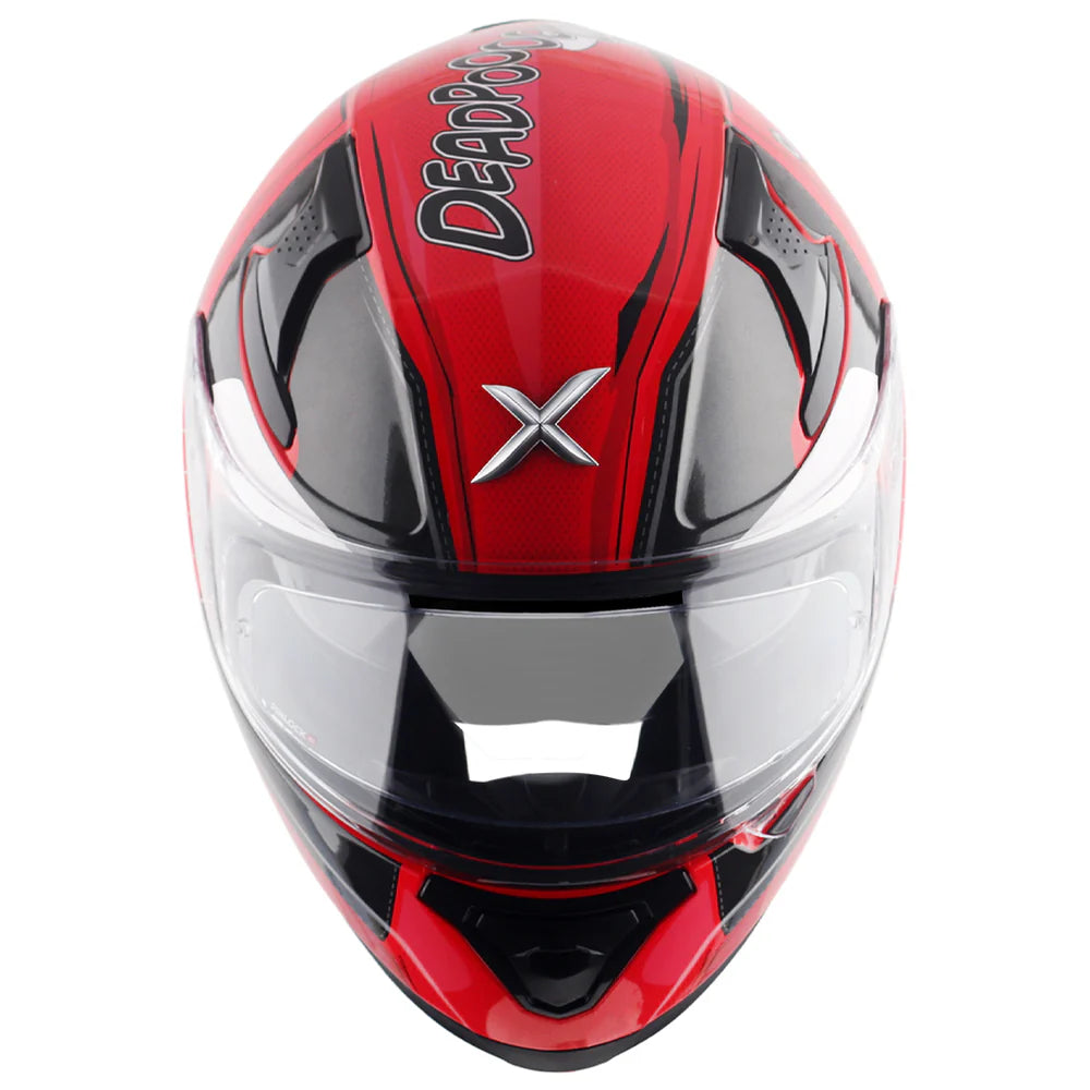 AXOR APEX MARVEL DEADPOOL HELMET RED BLACK