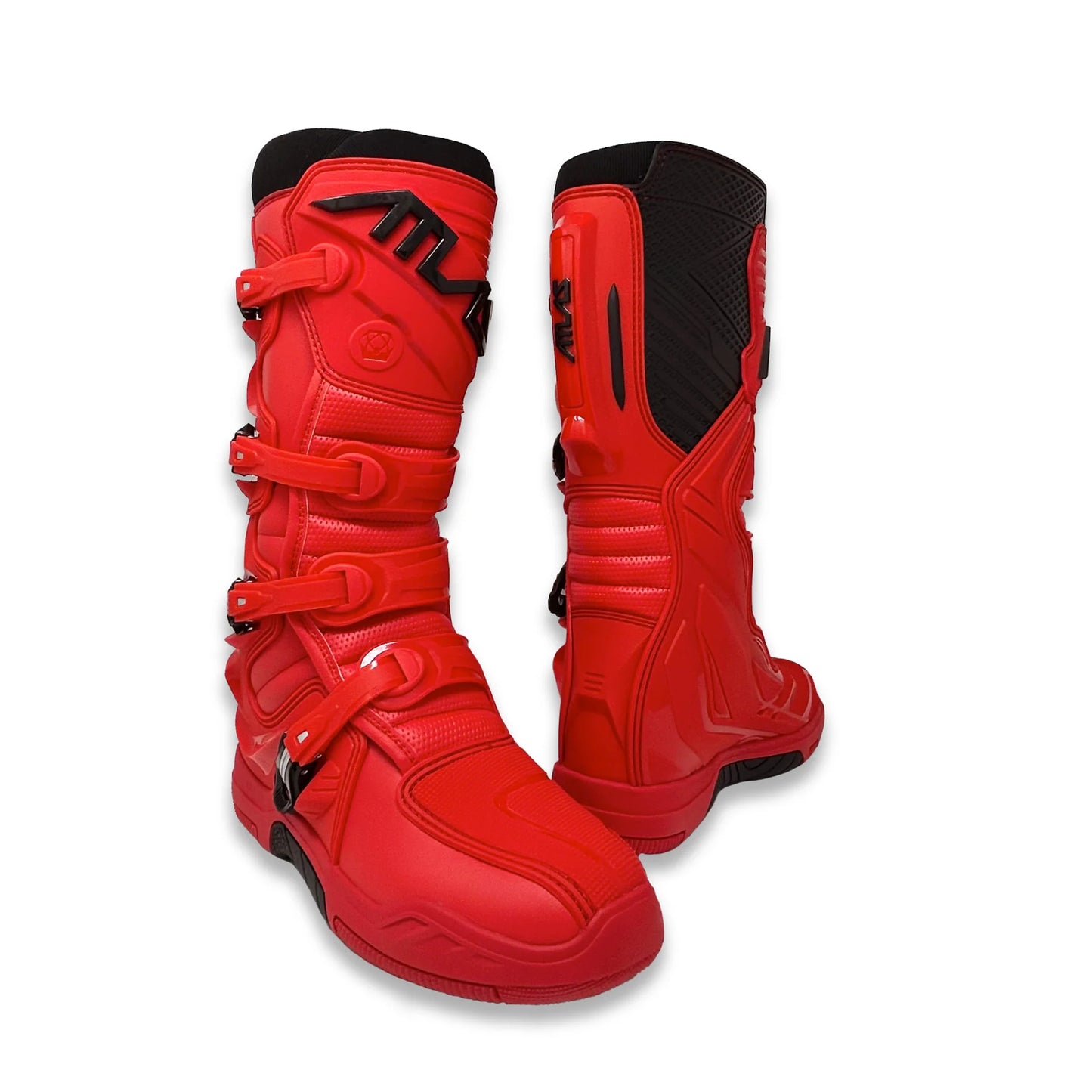 ATLAS BRACE TRACTION BOOTS RED