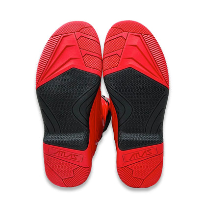 ATLAS BRACE TRACTION BOOTS RED