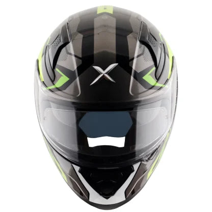 AXOR APEX ROAD TRIP HELMET BLACK GREEN