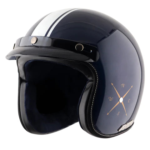 AXOR RETRO JET EURO GLOBE HELMET ROYAL BLUE