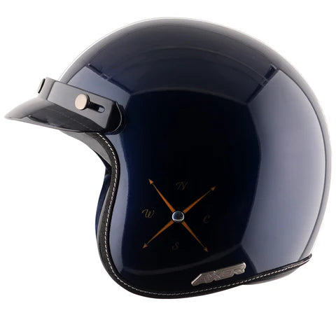 AXOR RETRO JET EURO GLOBE HELMET ROYAL BLUE