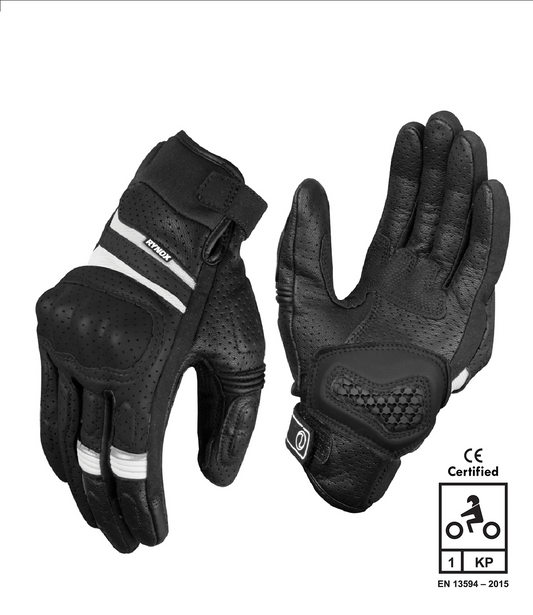 Rynox Air GT SP Gloves Black White