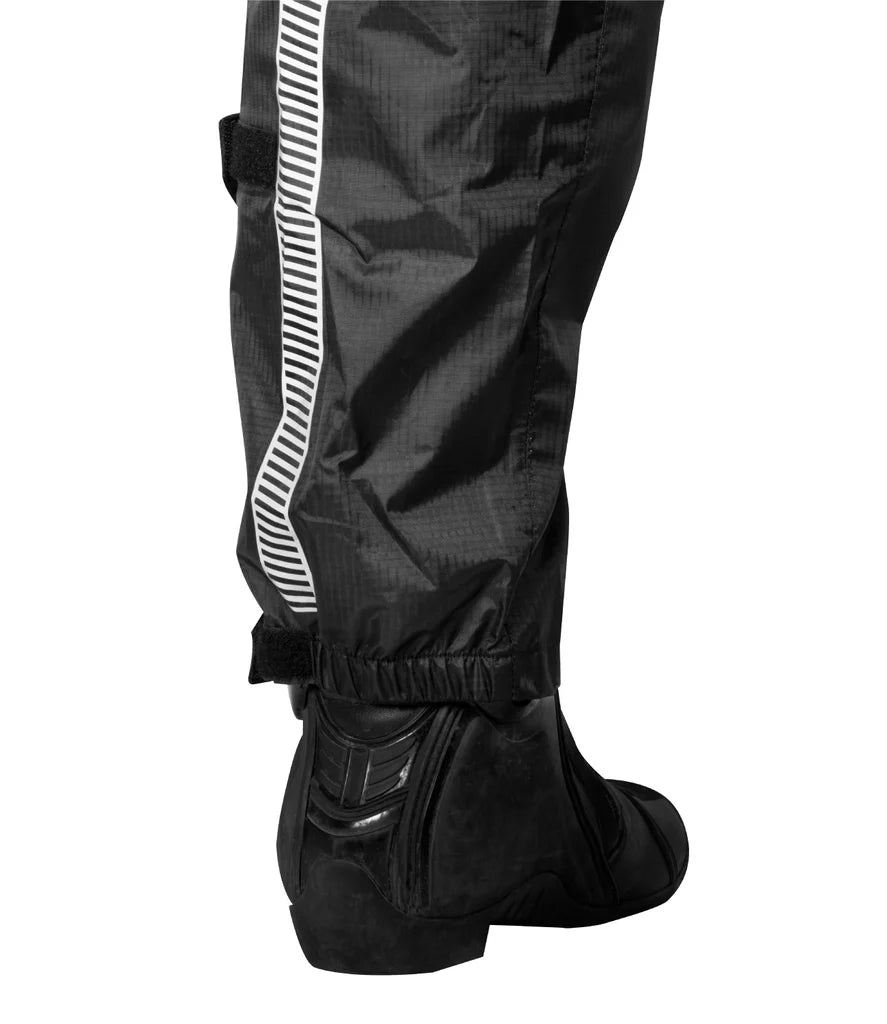 RYNOX H2GO PRO RAIN PANTS (BLACK HI-VIZ GREEN)