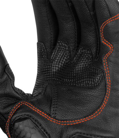 Rynox Tornado Pro 3 Gloves  Black Orange