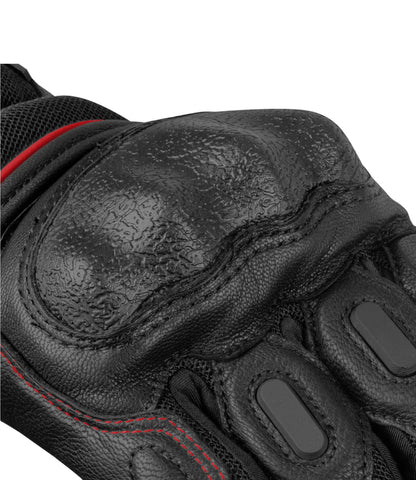 Rynox Tornado Pro 3 Gloves  Black Red