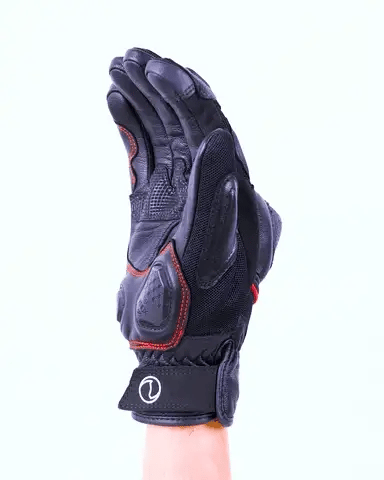 Rynox Tornado Pro 3 Gloves  Black Red