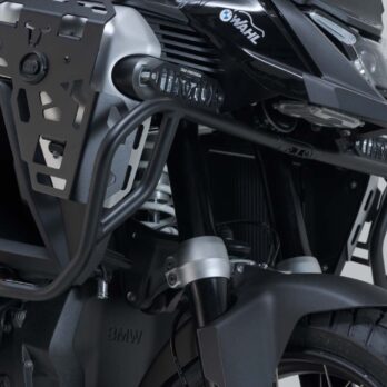 SW-MOTECH UPPER CRASHBARS FOR BMW R 1300 GSA – BLACK – FOR USE WITH OEM CRASHBARS