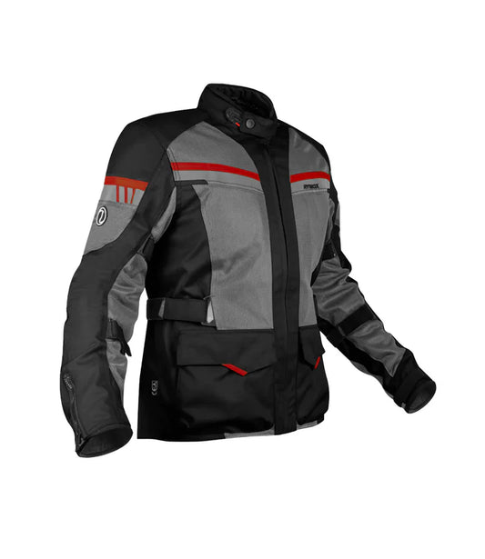 RYNOX STEALTH AIR PRO JACKET-BLACK GREY RED