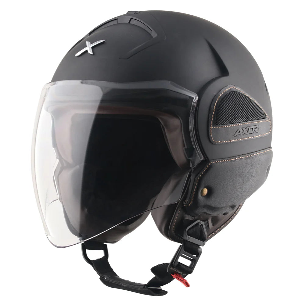 AXOR STRIKER ICON HELMET   DULL BLACK TAN