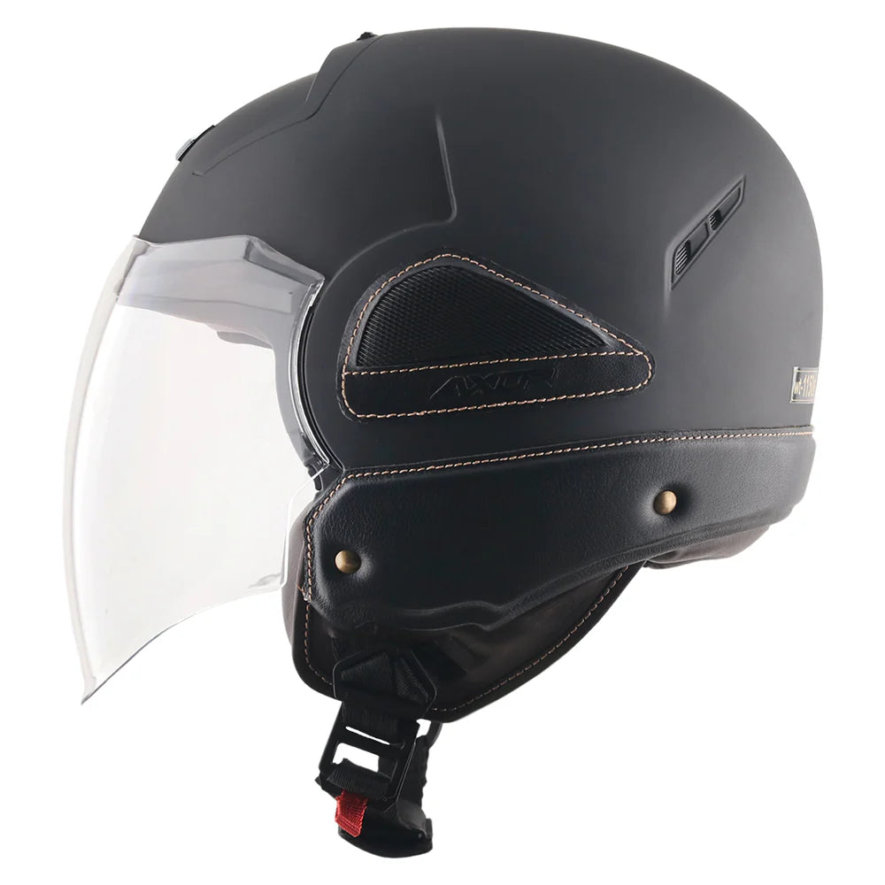 AXOR STRIKER ICON HELMET   DULL BLACK TAN
