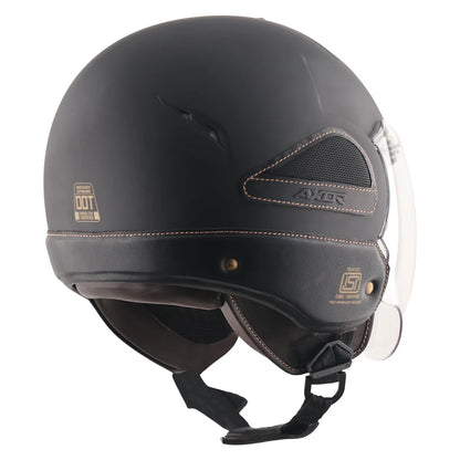 AXOR STRIKER ICON HELMET   DULL BLACK TAN