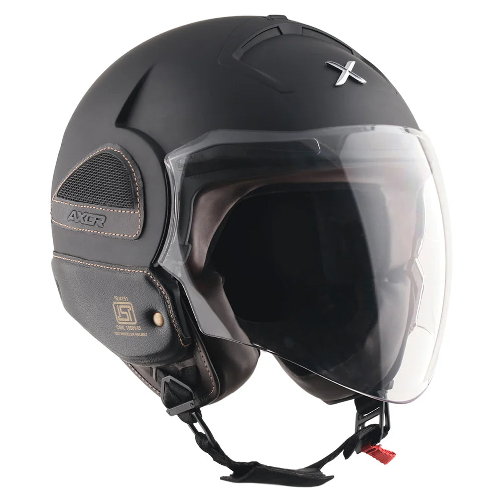 AXOR STRIKER ICON HELMET   DULL BLACK TAN