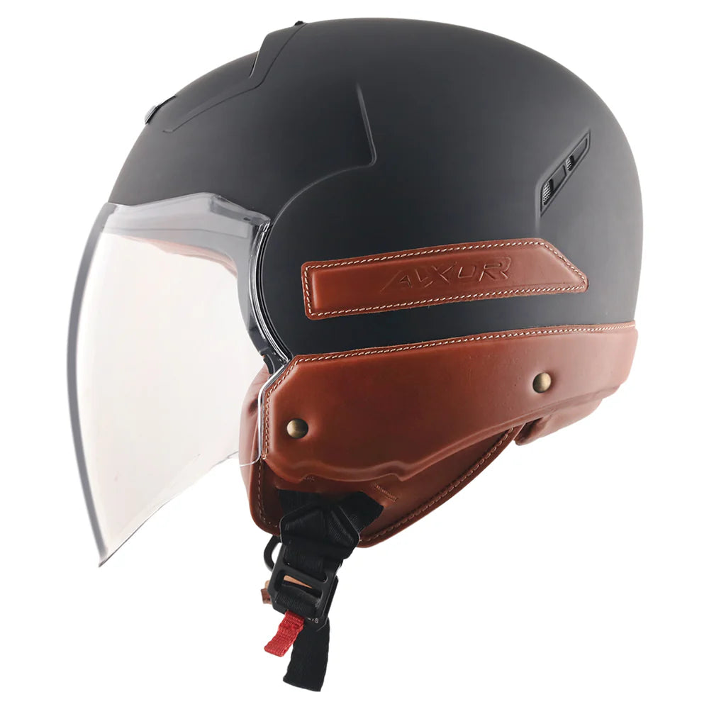AXOR STRIKER ICON HELMET   DULL BLACK BROWN