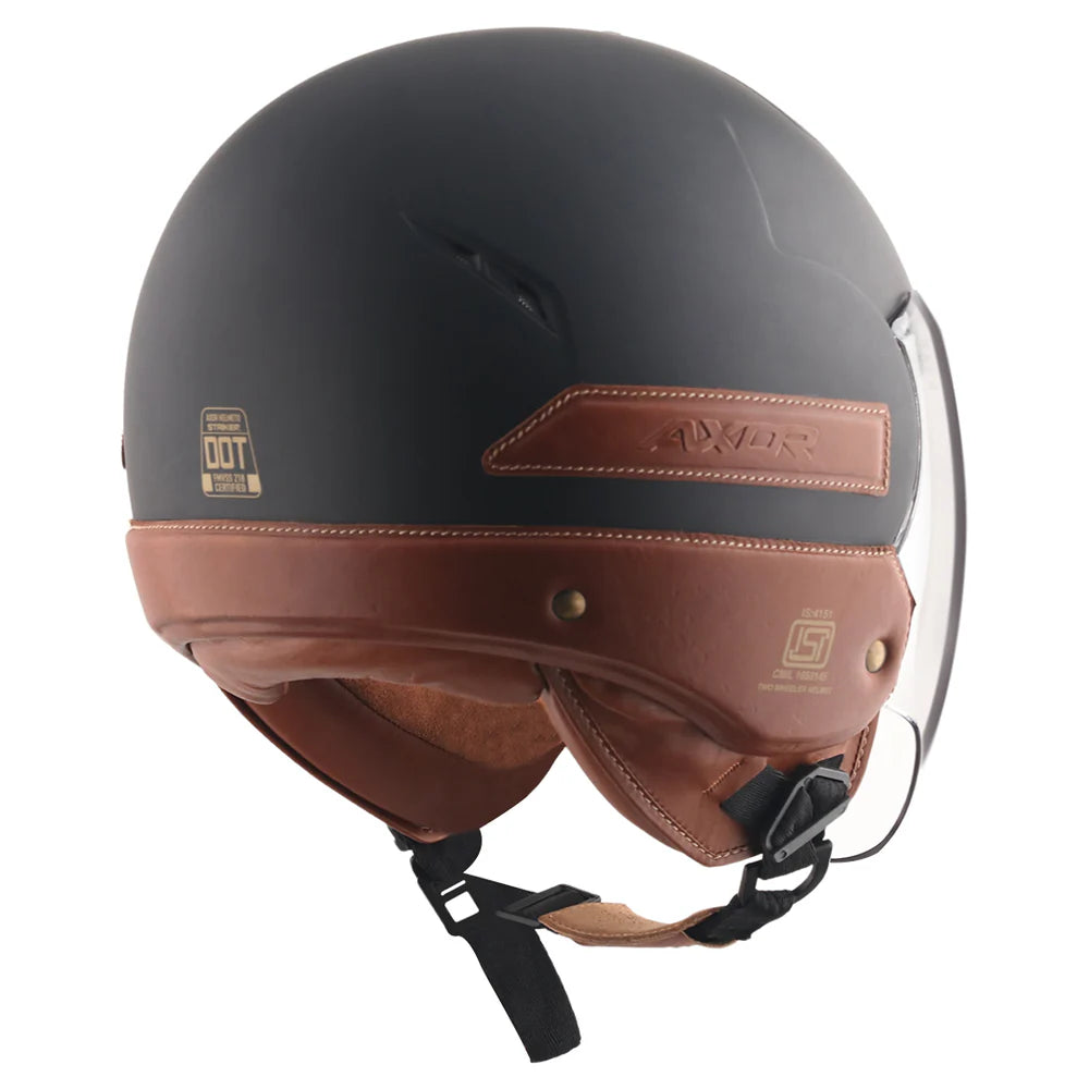 AXOR STRIKER ICON HELMET   DULL BLACK BROWN