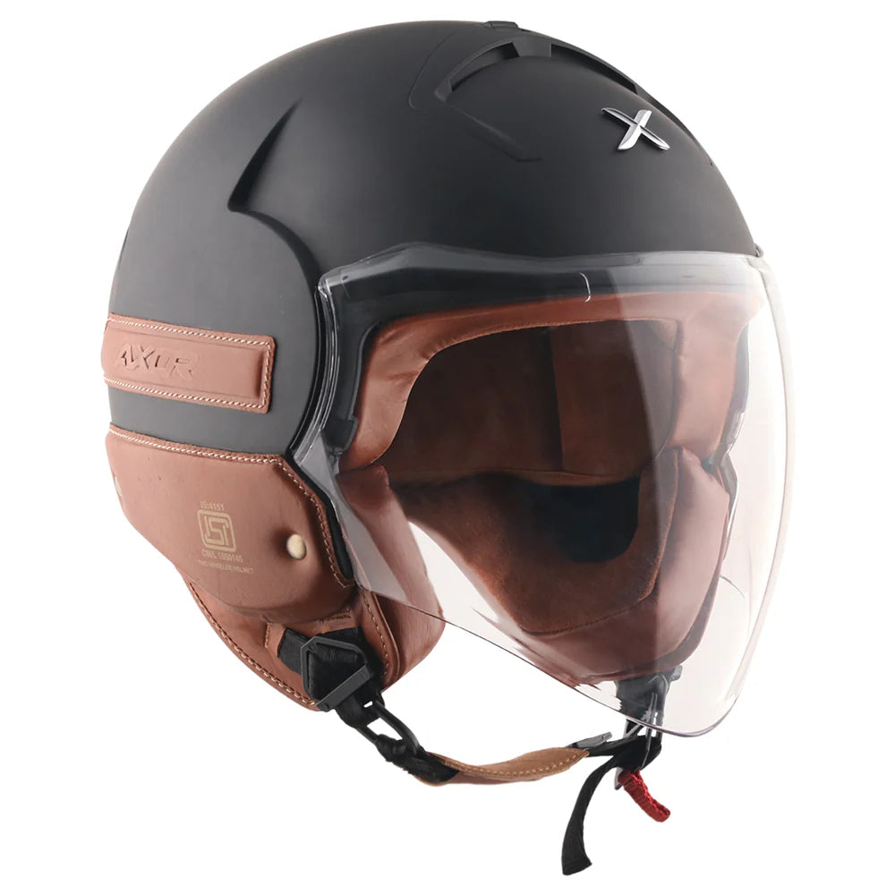 AXOR STRIKER ICON HELMET   DULL BLACK BROWN