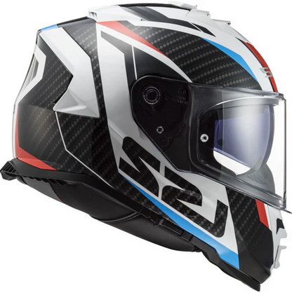 LS2 FF800 STORM RACER BLUE RED GLOSS