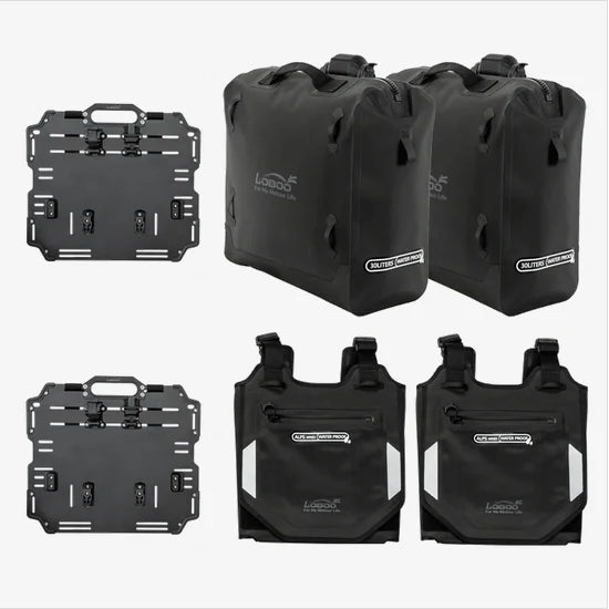 LOBOO ALPS INFLATABLLE WATERPROOF SIDE BAGS (23L/30L) | WITH ANTI THEFT LOCK
