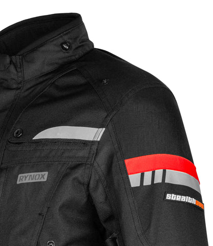 Rynox STEALTH EVO 3 JACKET - BLACK