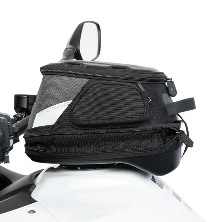 LOBOO BTB15BK QUICK-LOCK  EXPANDABLE MOTORCYCLE TANK BAG