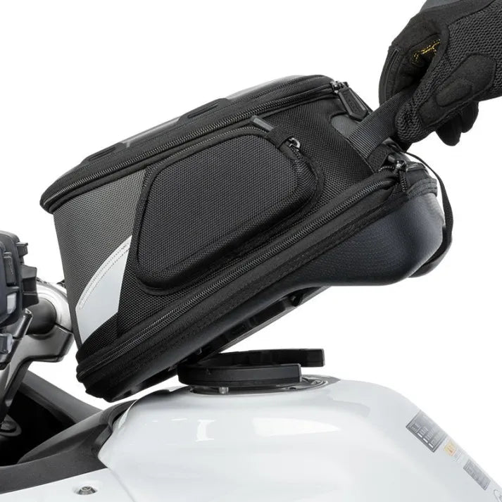 LOBOO BTB15BK QUICK-LOCK  EXPANDABLE MOTORCYCLE TANK BAG