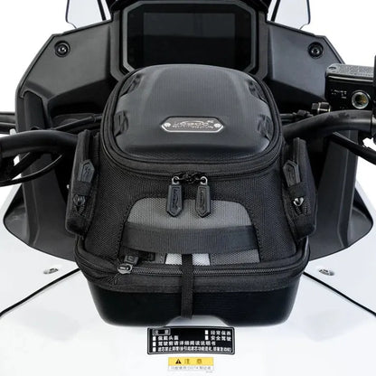 LOBOO BTB15BK QUICK-LOCK  EXPANDABLE MOTORCYCLE TANK BAG