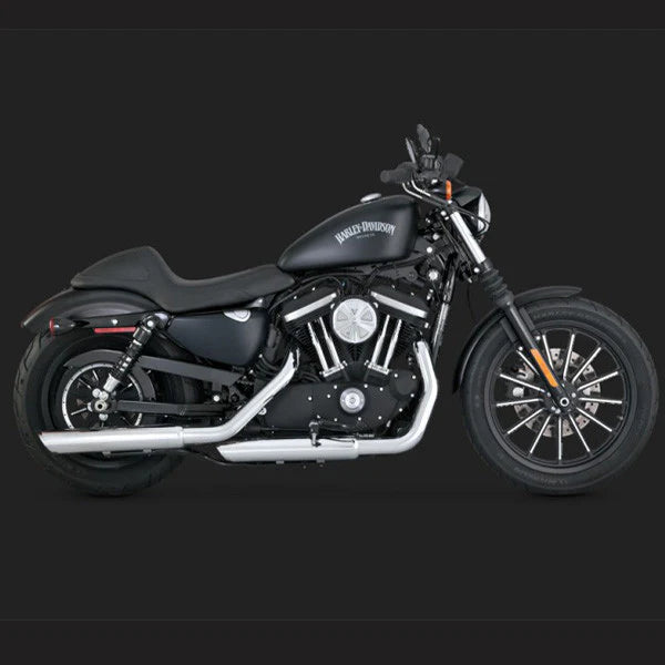 VANCE & HINES TWIN SLASH SLIP-ONS SPORTSTER 14-later