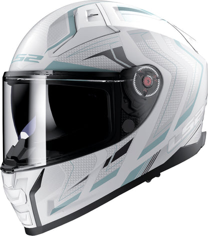 LS2 VECTOR II HPFC ALIZER WHITE SILVER