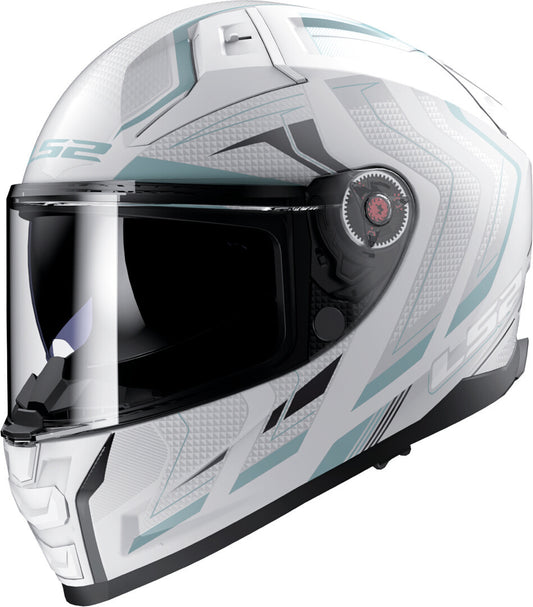 LS2 VECTOR II HPFC ALIZER WHITE SILVER