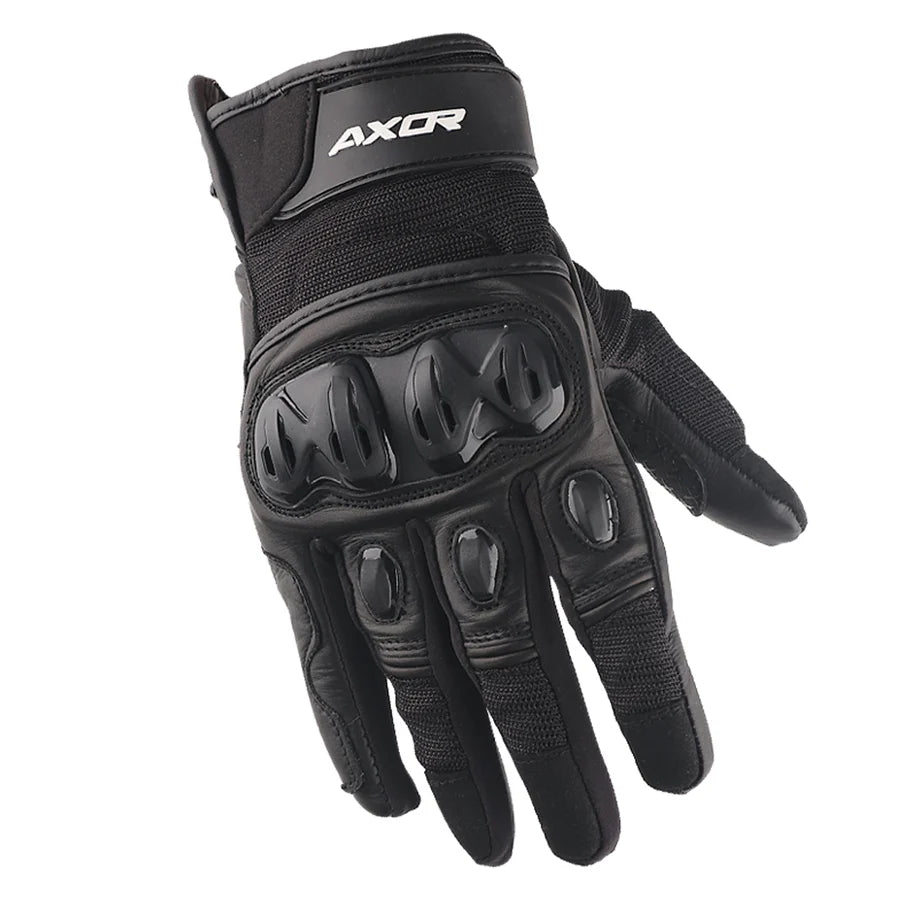 AXOR VIPER RIDING BLACK GLOVES BLACK
