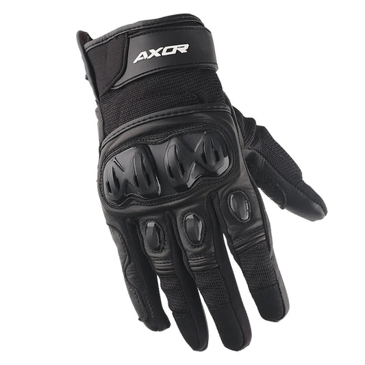 AXOR VIPER RIDING BLACK GLOVES BLACK