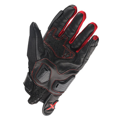 AXOR VIPER RIDING GLOVES BLACK RED
