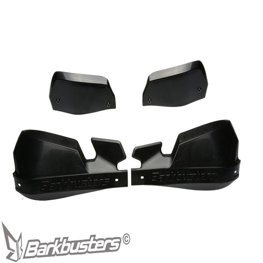 Barkbusters VPS Plastic Guards Only - Black on  Black