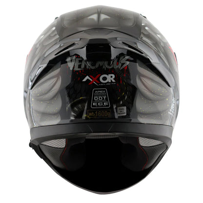 AXOR APEX VENOMOUS HELMET BLACK GREY