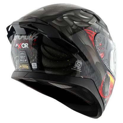 AXOR APEX VENOMOUS HELMET BLACK GREY